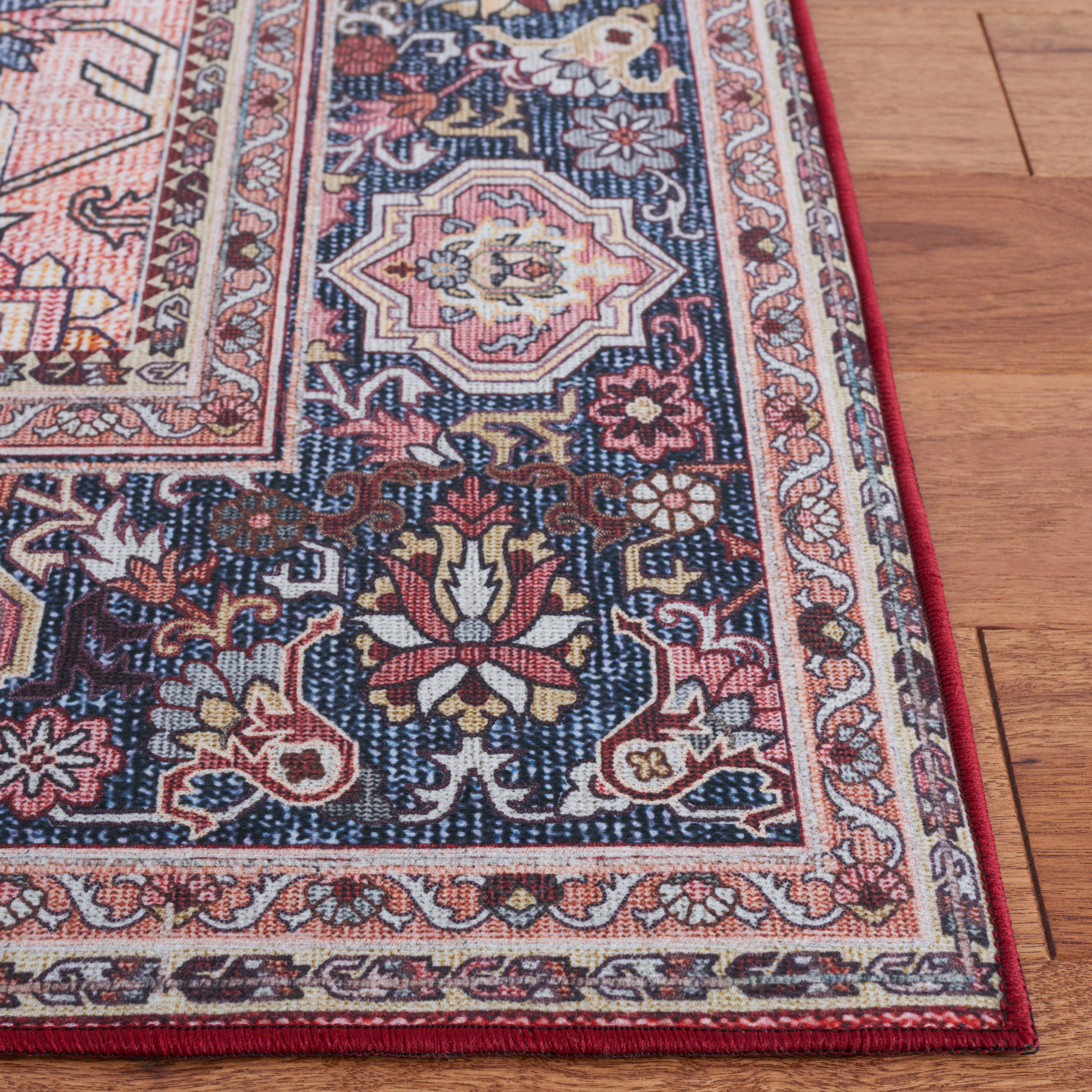 Safavieh Tucson 139 Rug, TSN139 - Red / Navy