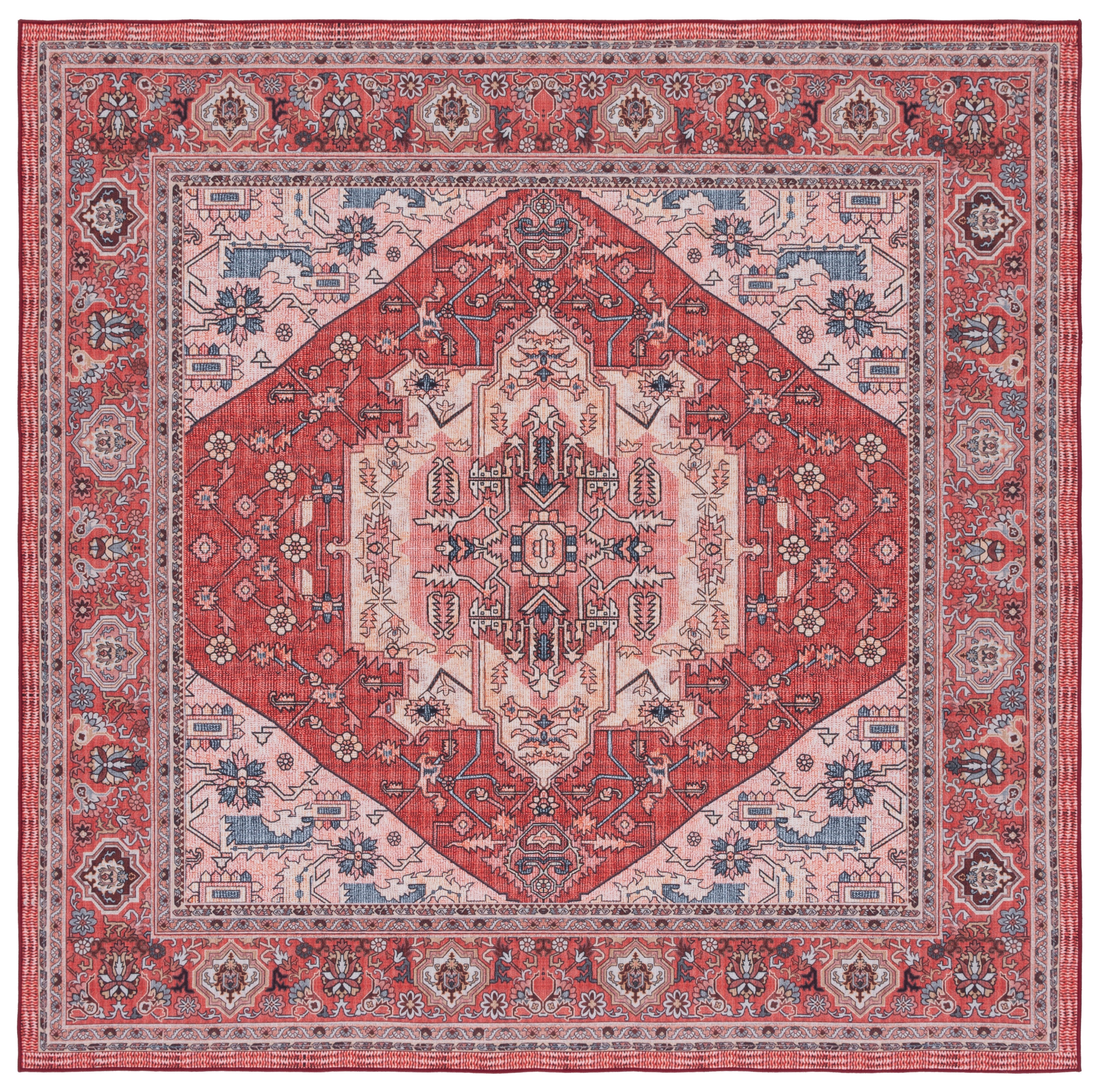 Safavieh Tucson 139 Rug, TSN139 - Red / Pink