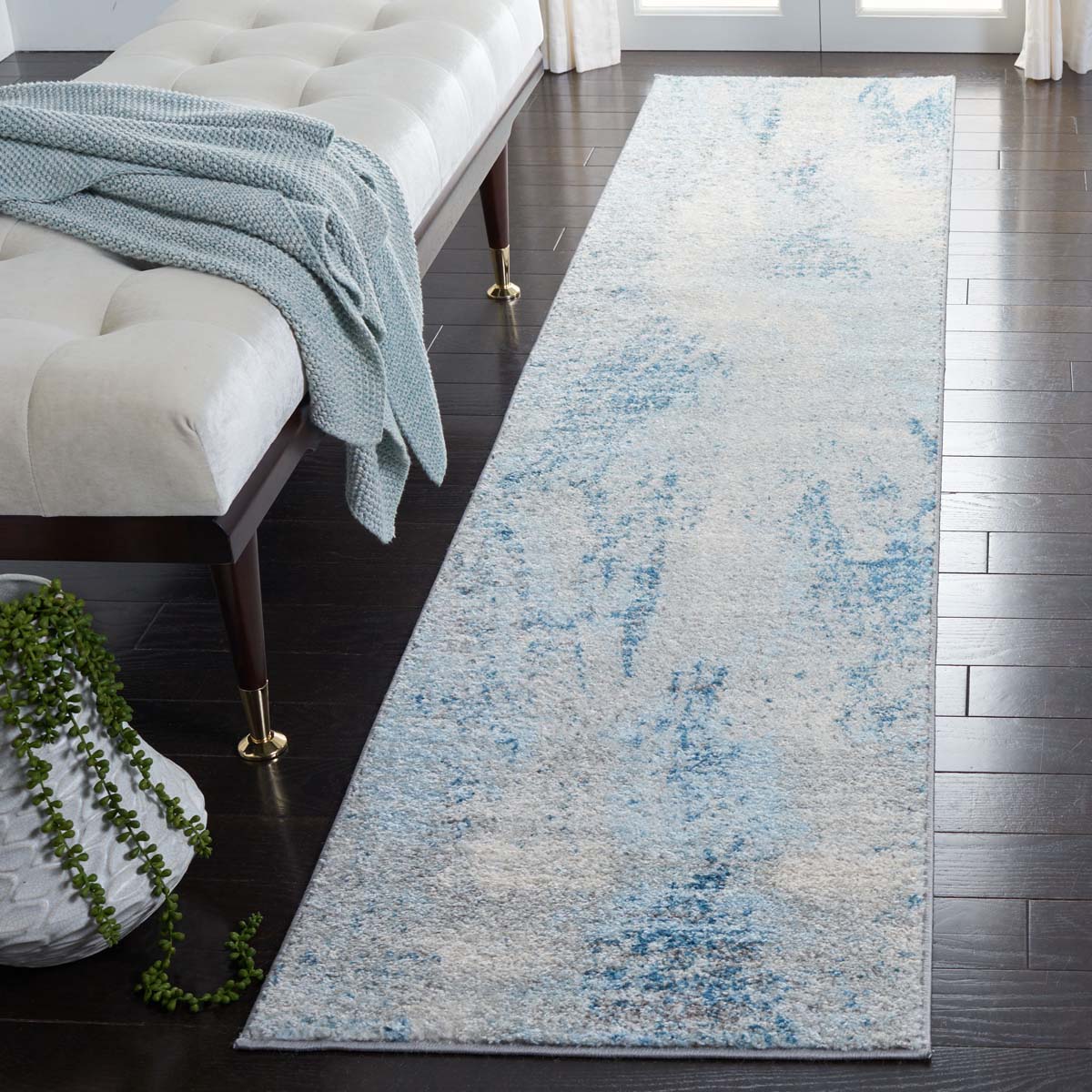 Safavieh Tulum 228 Rug, TUL228 - GREY / BLUE