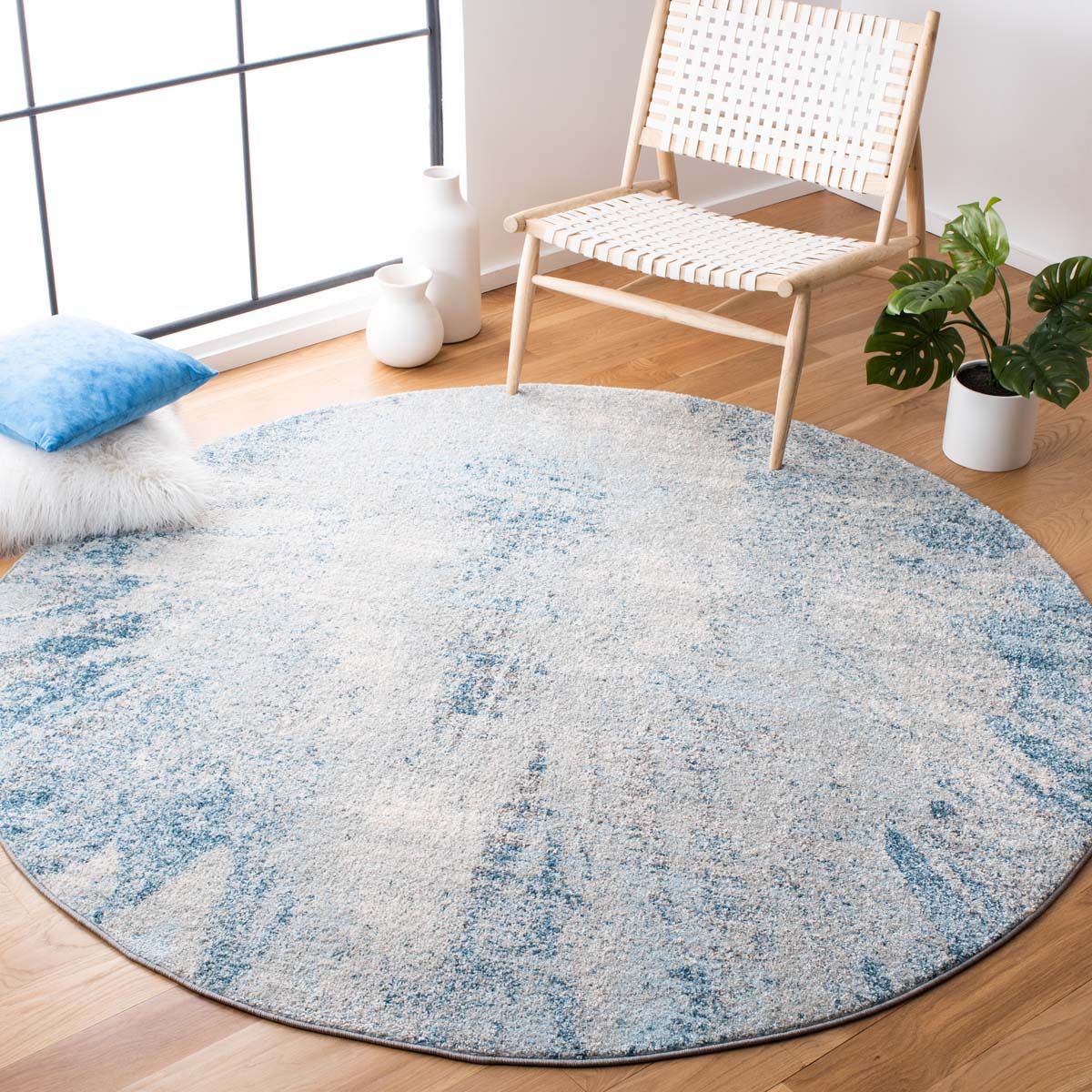 Safavieh Tulum 228 Rug, TUL228 - GREY / BLUE