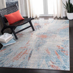 Safavieh Tulum 228 Rug, TUL228 - BLUE / PINK