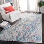 Safavieh Tulum 236 Rug, TUL236 - IVORY / DARK BLUE