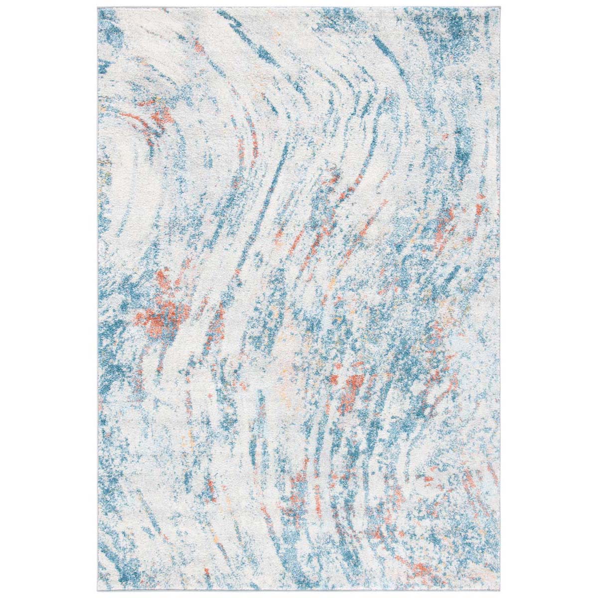 Safavieh Tulum 236 Rug, TUL236 - IVORY / DARK BLUE