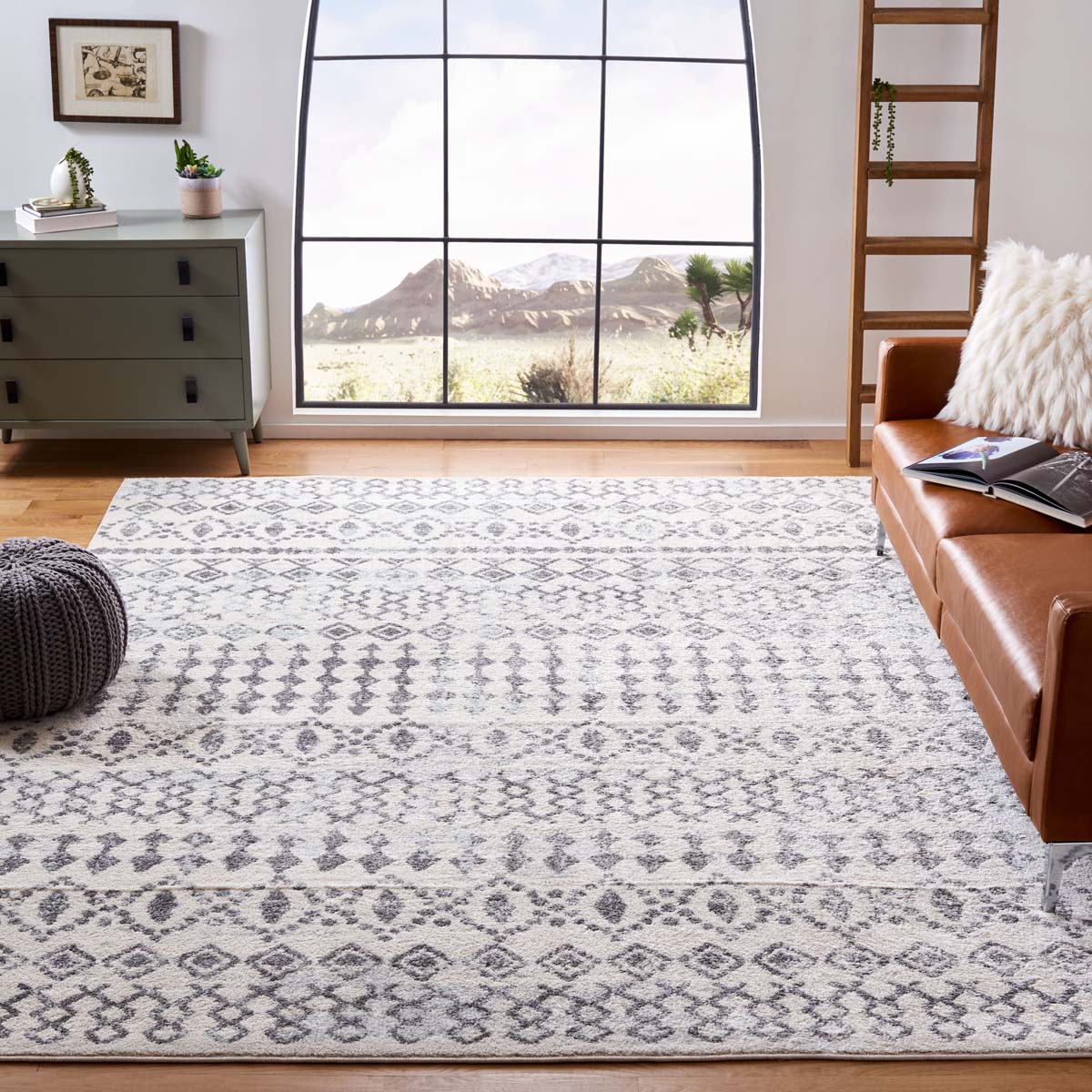Safavieh Tulum 240 Rug, TUL240 - IVORY / GREY