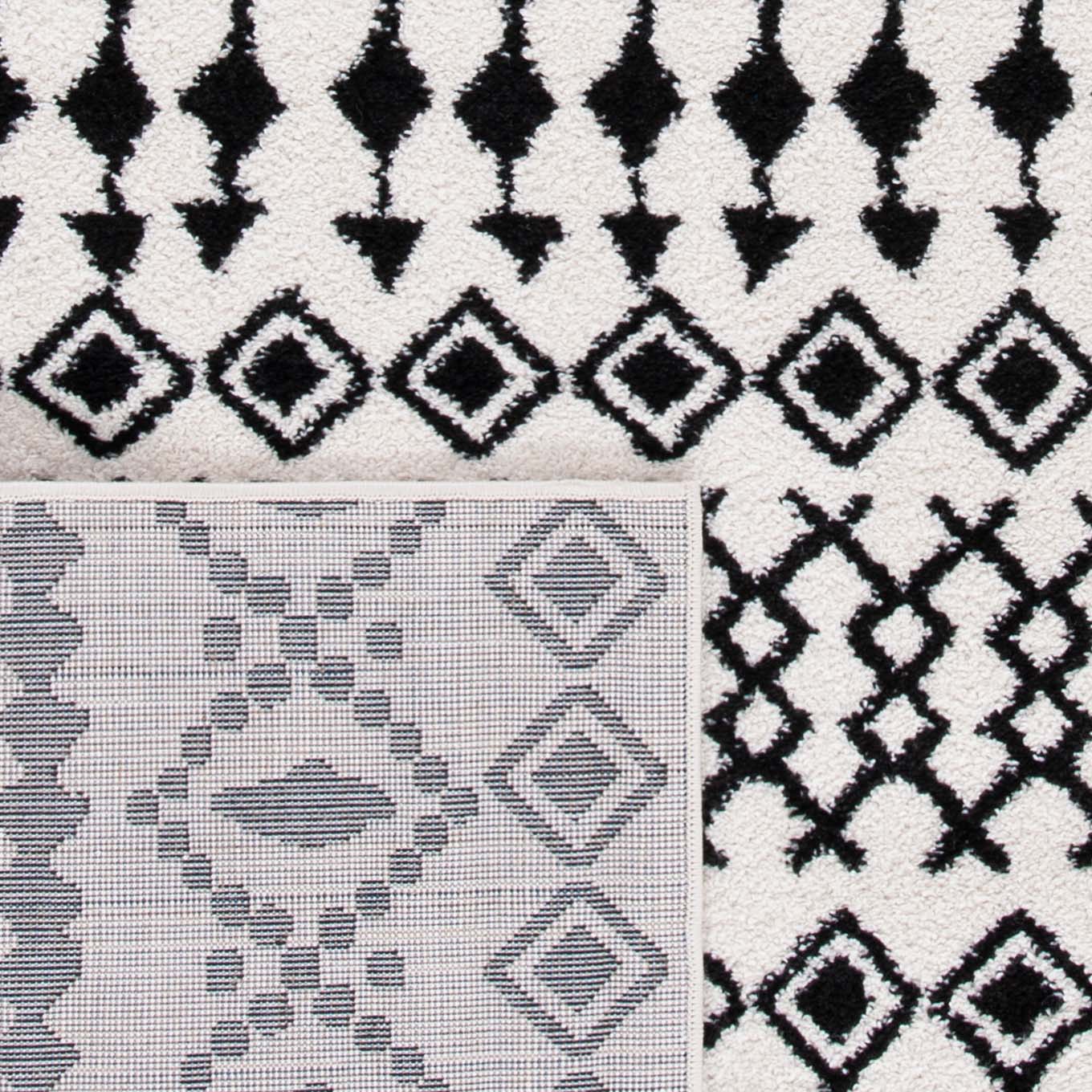 Safavieh Tulum 240 Rug, TUL240 - IVORY / BLACK