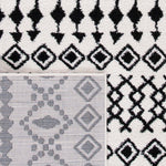 Safavieh Tulum 240 Rug, TUL240 - IVORY / BLACK