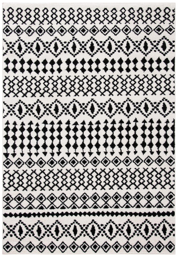 Safavieh Tulum 240 Rug, TUL240 - IVORY / BLACK