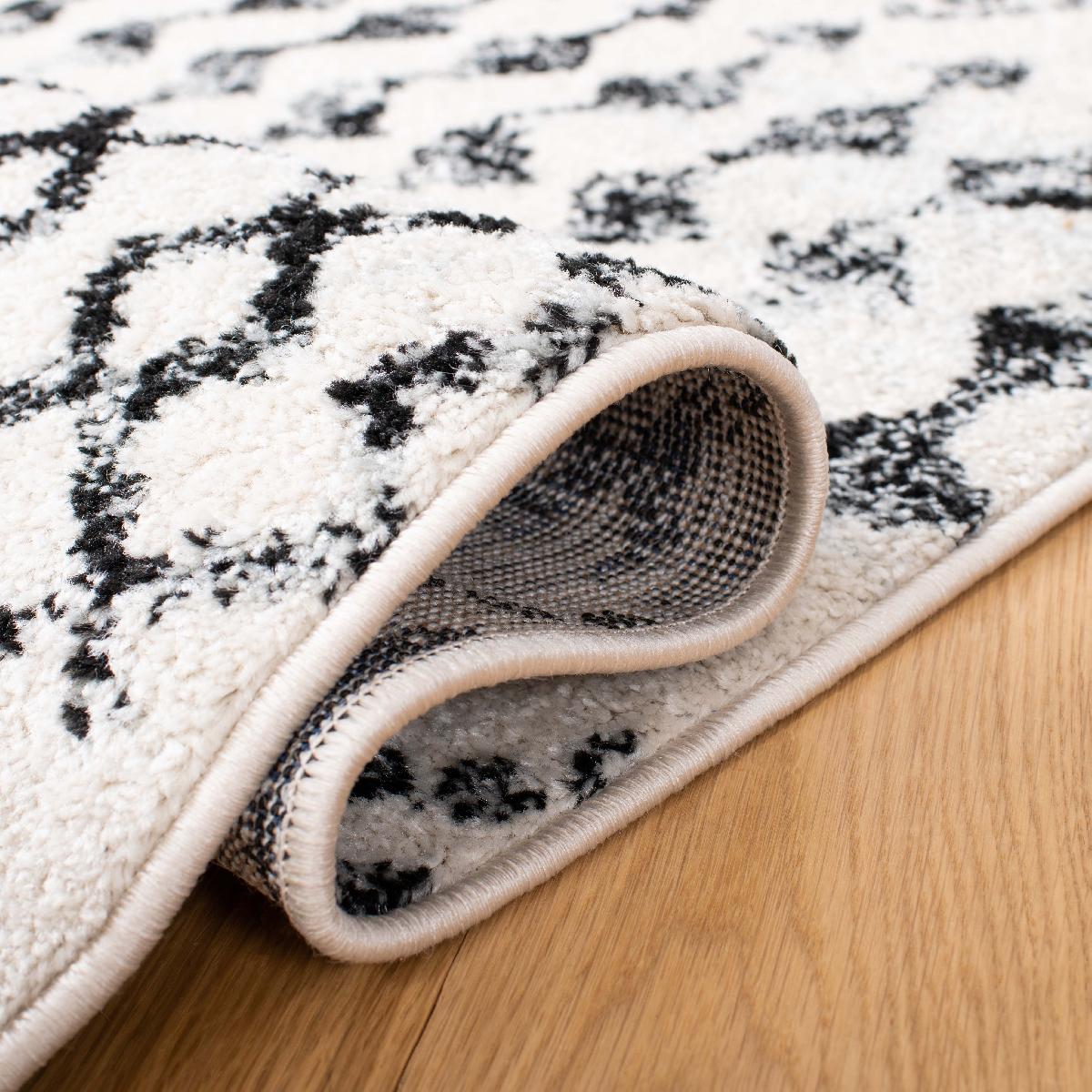 Safavieh Tulum 240 Rug, TUL240 - IVORY / BLACK