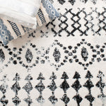 Safavieh Tulum 240 Rug, TUL240 - IVORY / BLACK