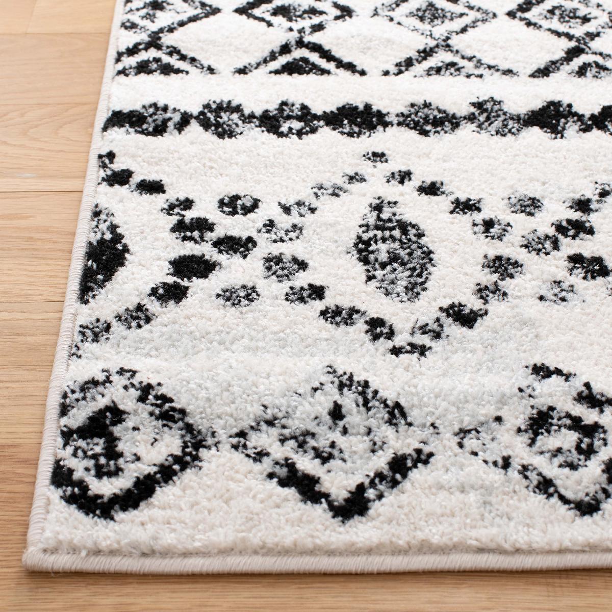 Safavieh Tulum 240 Rug, TUL240 - IVORY / BLACK
