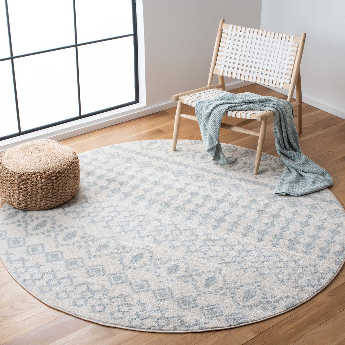 Safavieh Tulum 240 Rug, TUL240 - IVORY / LIGHT GREY