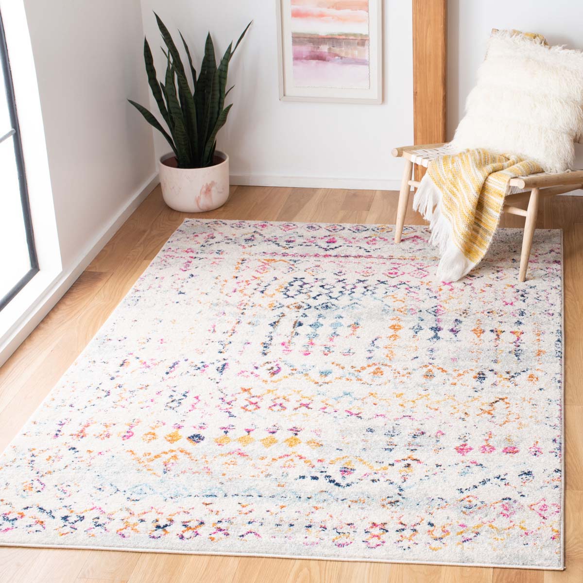Safavieh Tulum 240 Rug, TUL240 - IVORY / GOLD