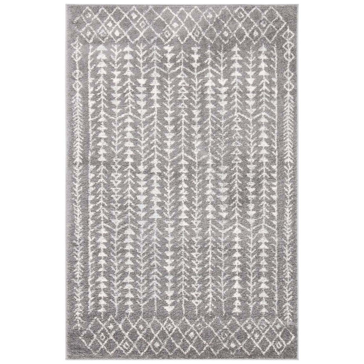 Safavieh Tulum 262 Rug, TUL262 - DARK GREY / IVORY