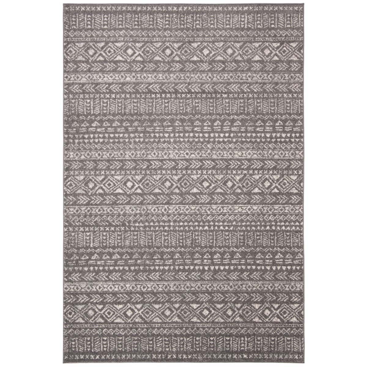 Safavieh Tulum 263 Rug, TUL263 - DARK GREY / IVORY