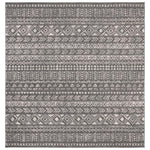 Safavieh Tulum 263 Rug, TUL263 - DARK GREY / IVORY