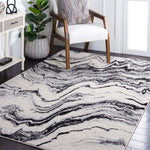 Safavieh Tulum 274 Rug, TUL274 - IVORY / BLACK