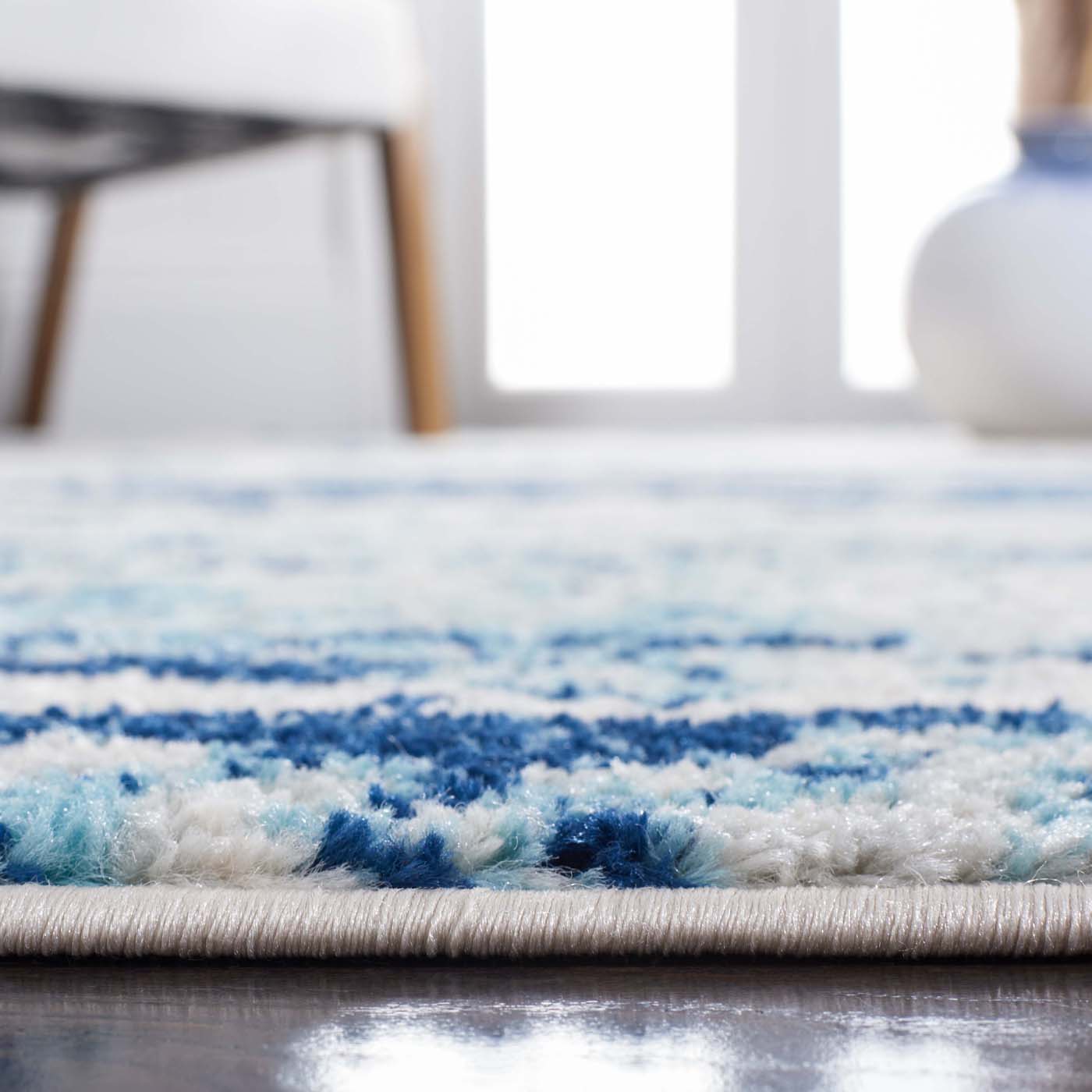 Safavieh Tulum 276 Rug, TUL276 - IVORY / BLUE