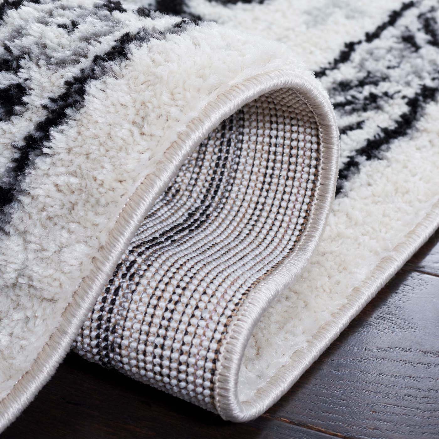 Safavieh Tulum 278 Rug, TUL278 - IVORY / BLACK