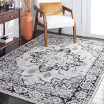 Safavieh Tulum 279 Rug, TUL279 - IVORY / BLACK