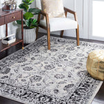 Safavieh Tulum 281 Rug, TUL281 - IVORY / BLACK