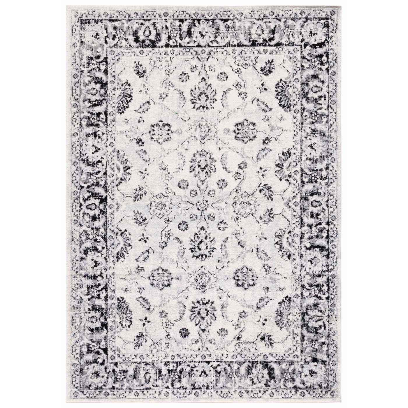 Safavieh Tulum 281 Rug, TUL281 - IVORY / BLACK
