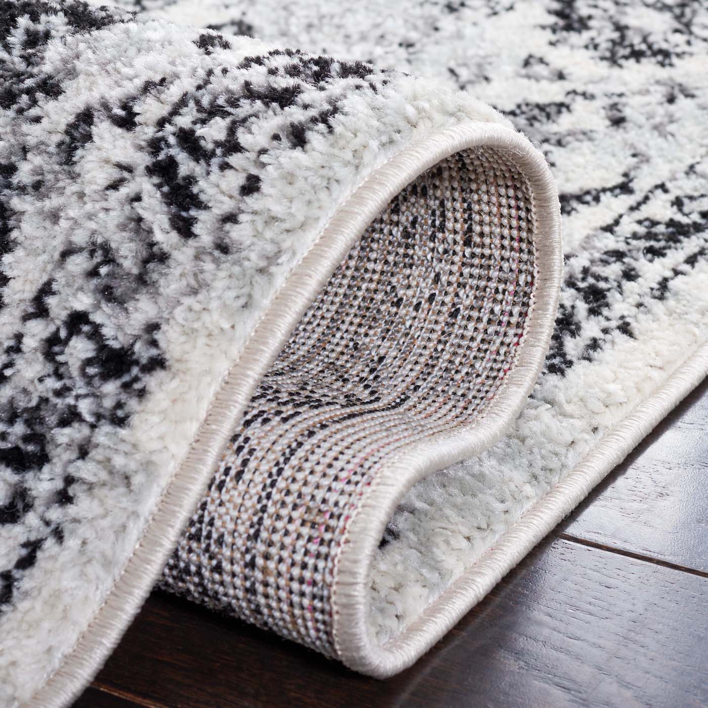 Safavieh Tulum 282 Rug, TUL282 - IVORY / BLACK