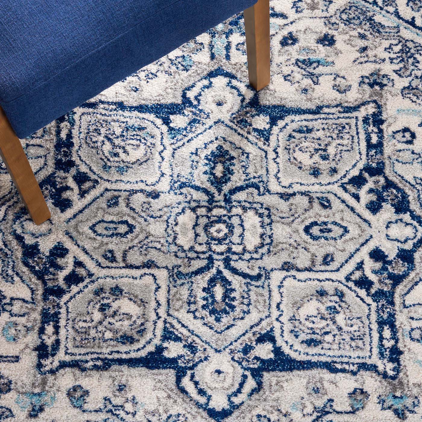 Safavieh Tulum 286 Rug, TUL286 - IVORY / BLUE