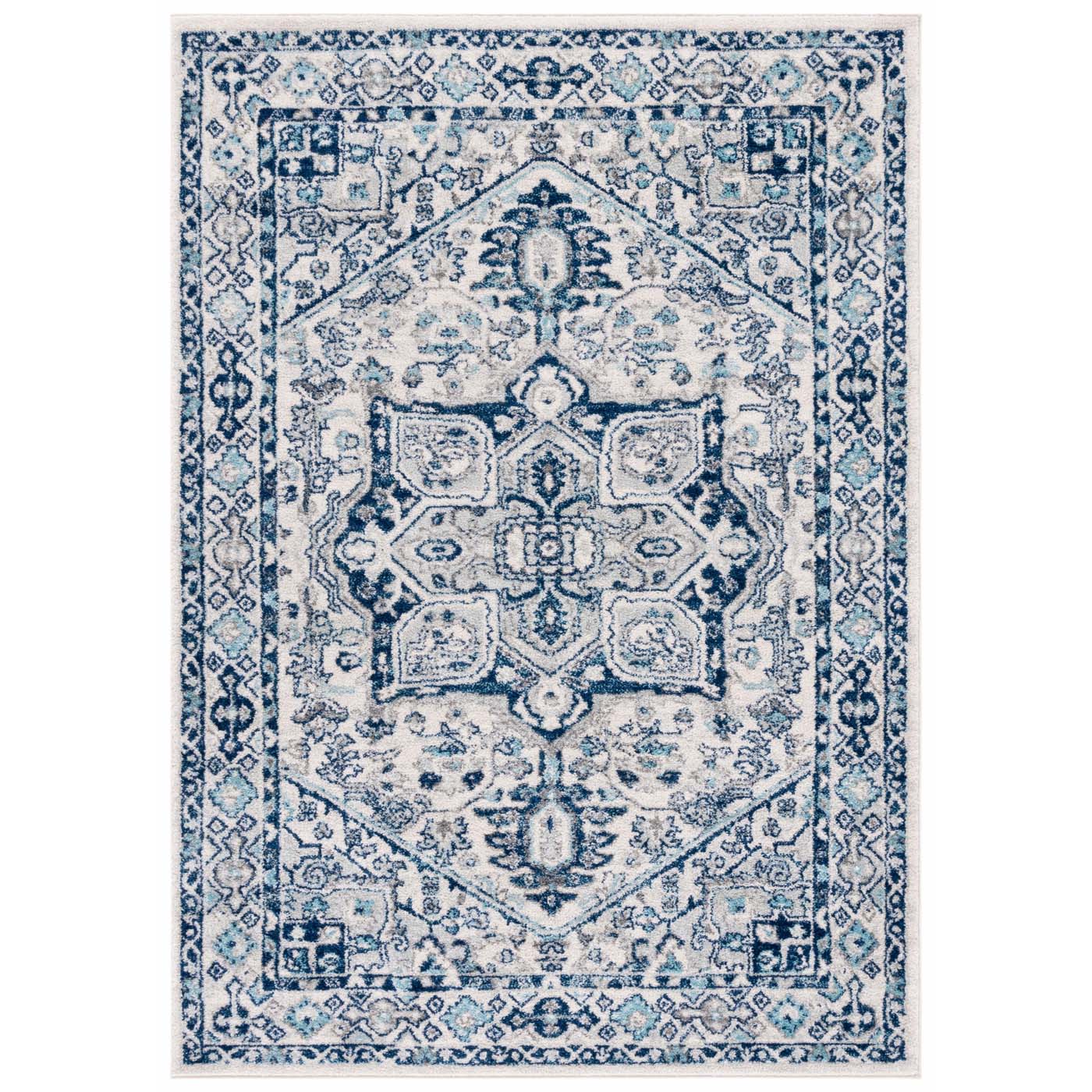 Safavieh Tulum 286 Rug, TUL286 - IVORY / BLUE