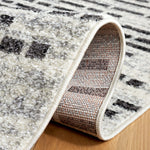 Safavieh Tulum 640 Rug, TUL640 - BLACK / IVORY