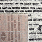 Safavieh Tulum 640 Rug, TUL640 - BLACK / IVORY