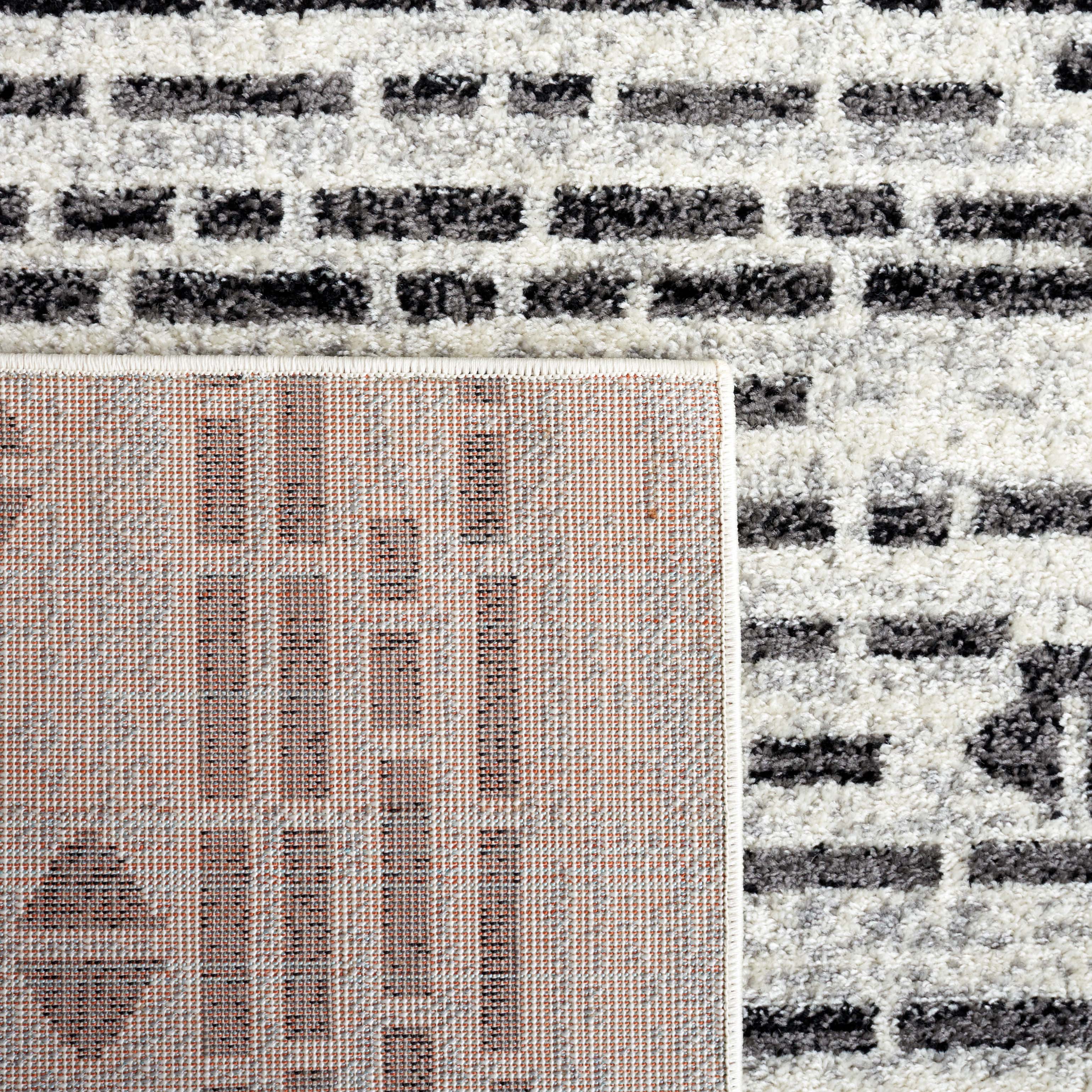 Safavieh Tulum 640 Rug, TUL640 - BLACK / IVORY