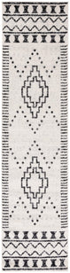 Safavieh Tulum 646 Rug, TUL646 - BLACK / IVORY