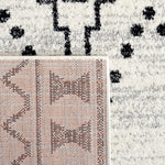 Safavieh Tulum 646 Rug, TUL646 - BLACK / IVORY