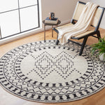 Safavieh Tulum 646 Rug, TUL646 - BLACK / IVORY