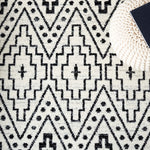 Safavieh Tulum 648 Rug, TUL648 - BLACK / IVORY