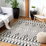 Safavieh Tulum 648 Rug, TUL648 - BLACK / IVORY