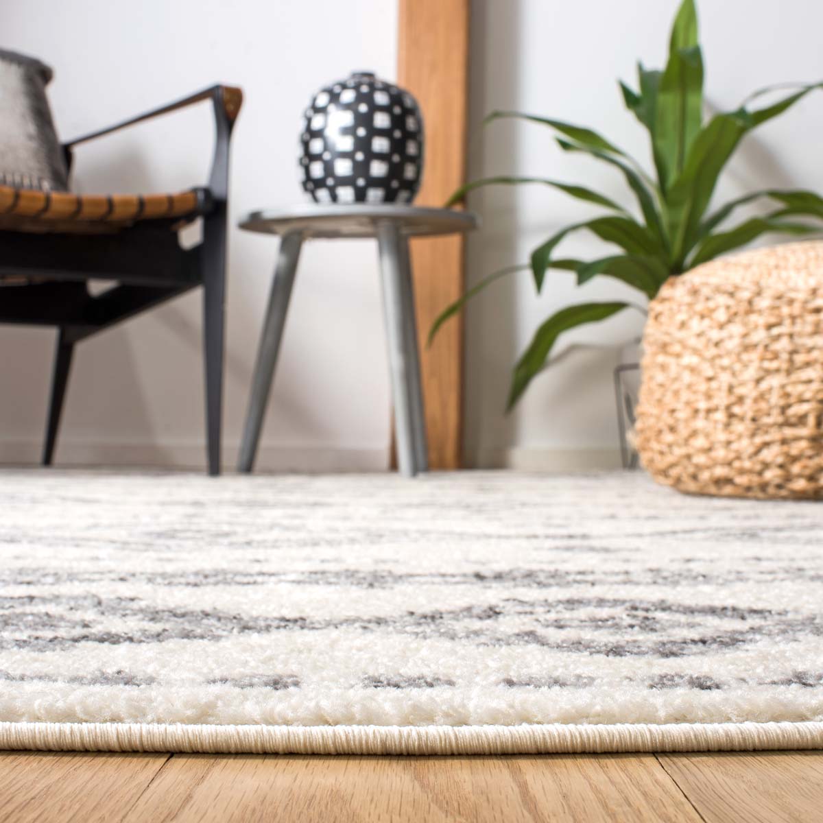 Safavieh Tulum 655 Rug, TUL655 - IVORY / GREY