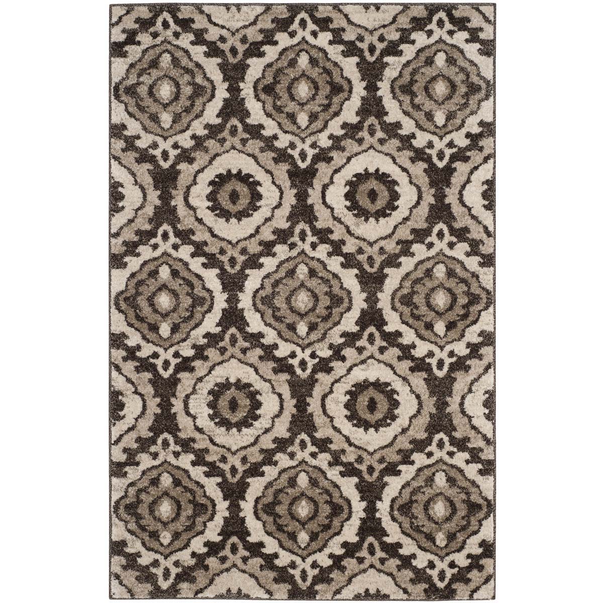 Safavieh Tunisia 292 Rug, TUN292 - Brown / Creme