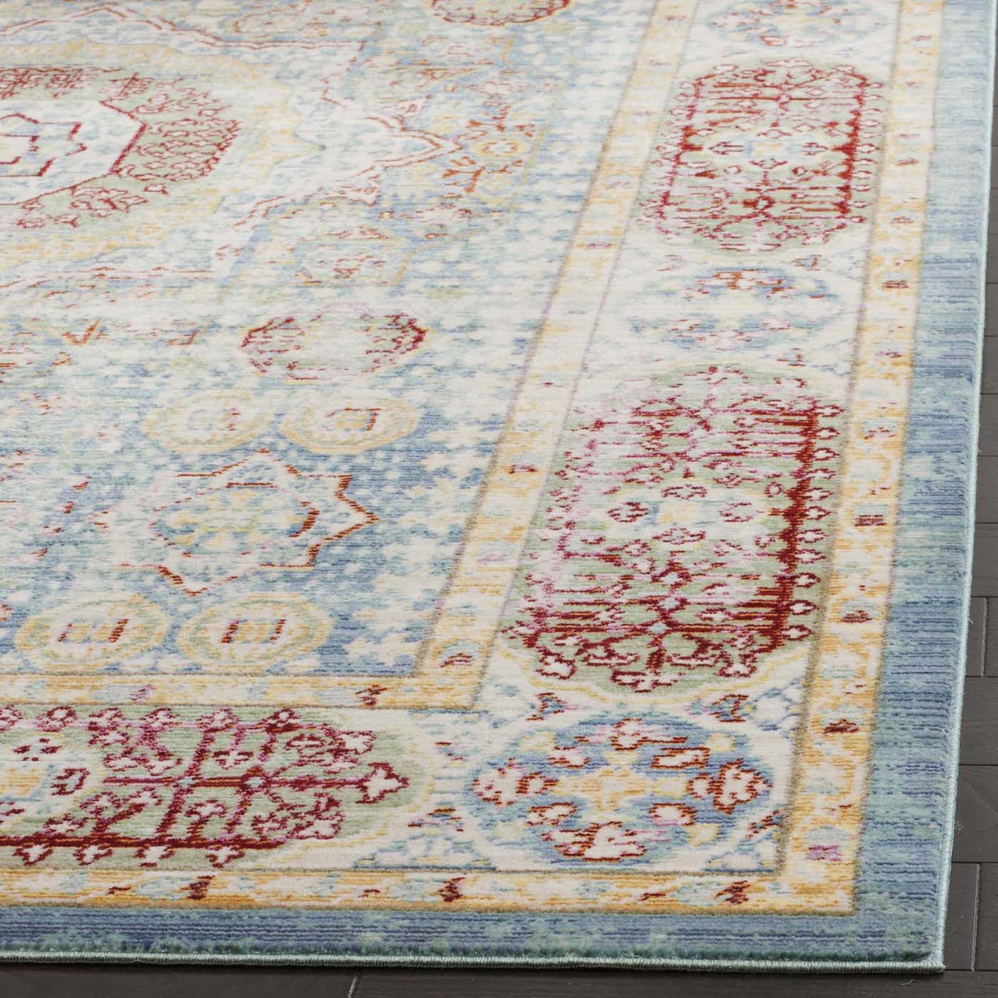 Safavieh Valencia 111 Rug, VAL111 - Blue / Multi