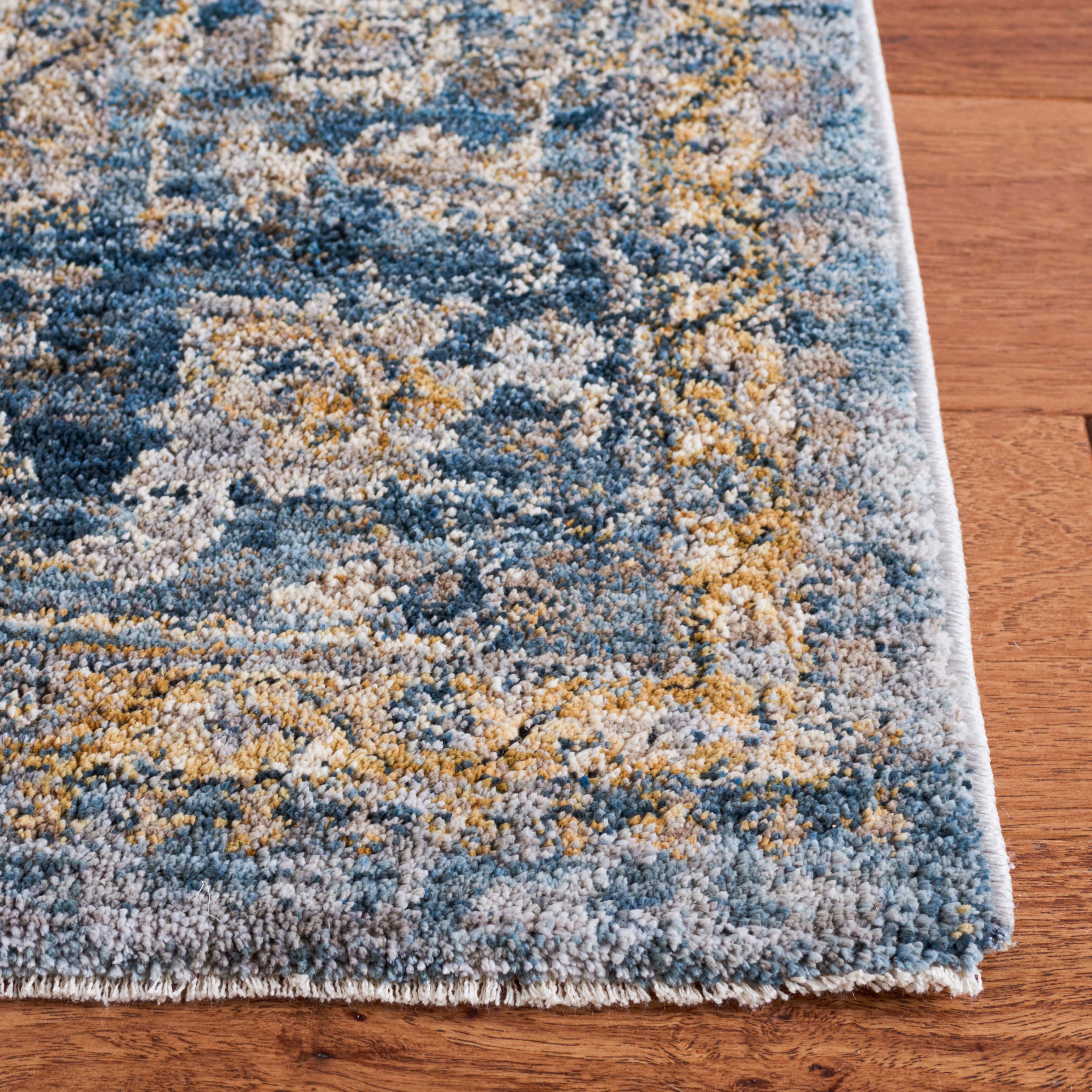 Safavieh Valencia 564 Rug, VAL564 - Blue / Gold
