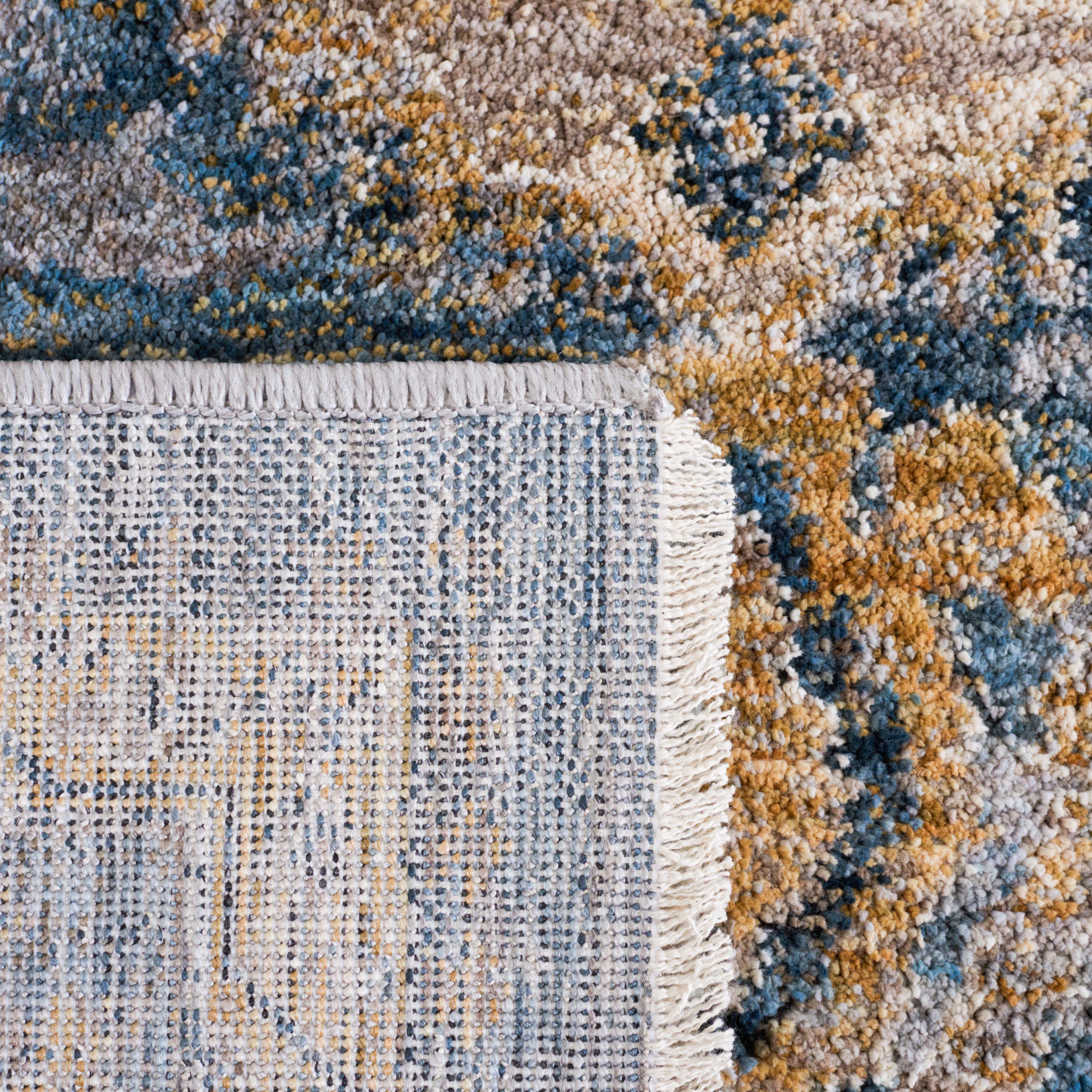 Safavieh Valencia 564 Rug, VAL564 - Blue / Gold