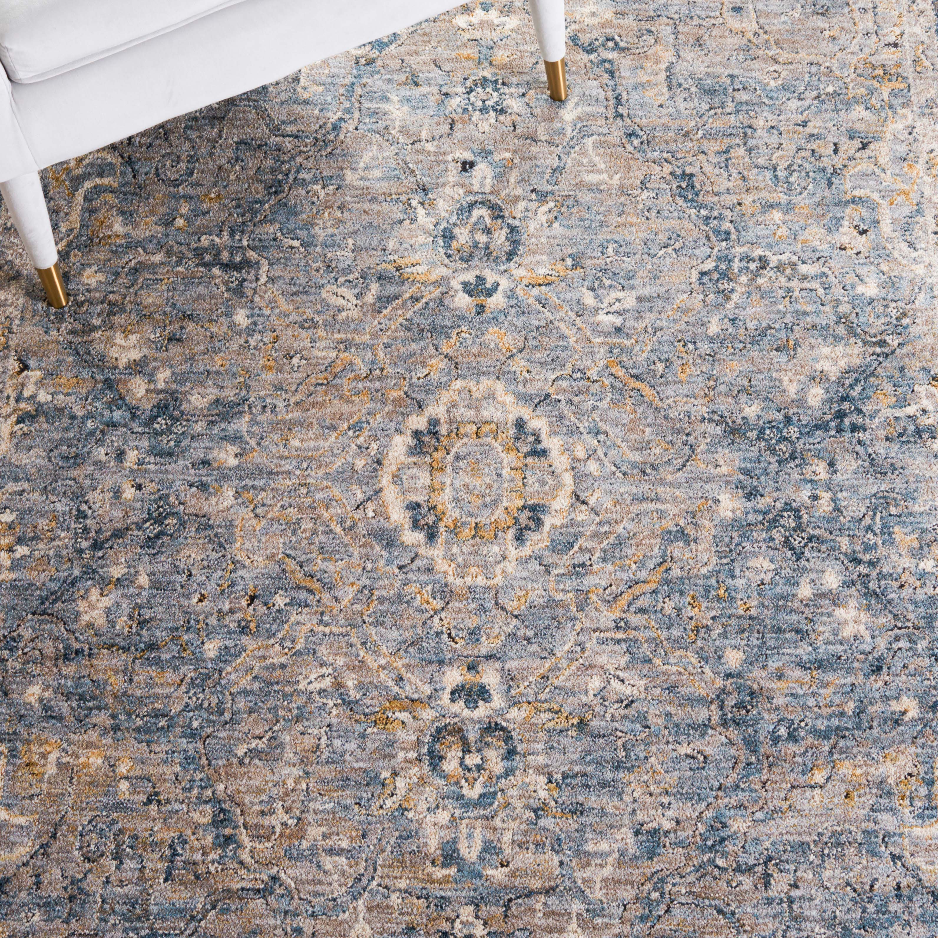 Safavieh Valencia 566 Rug, VAL566 - Light Grey / Blue