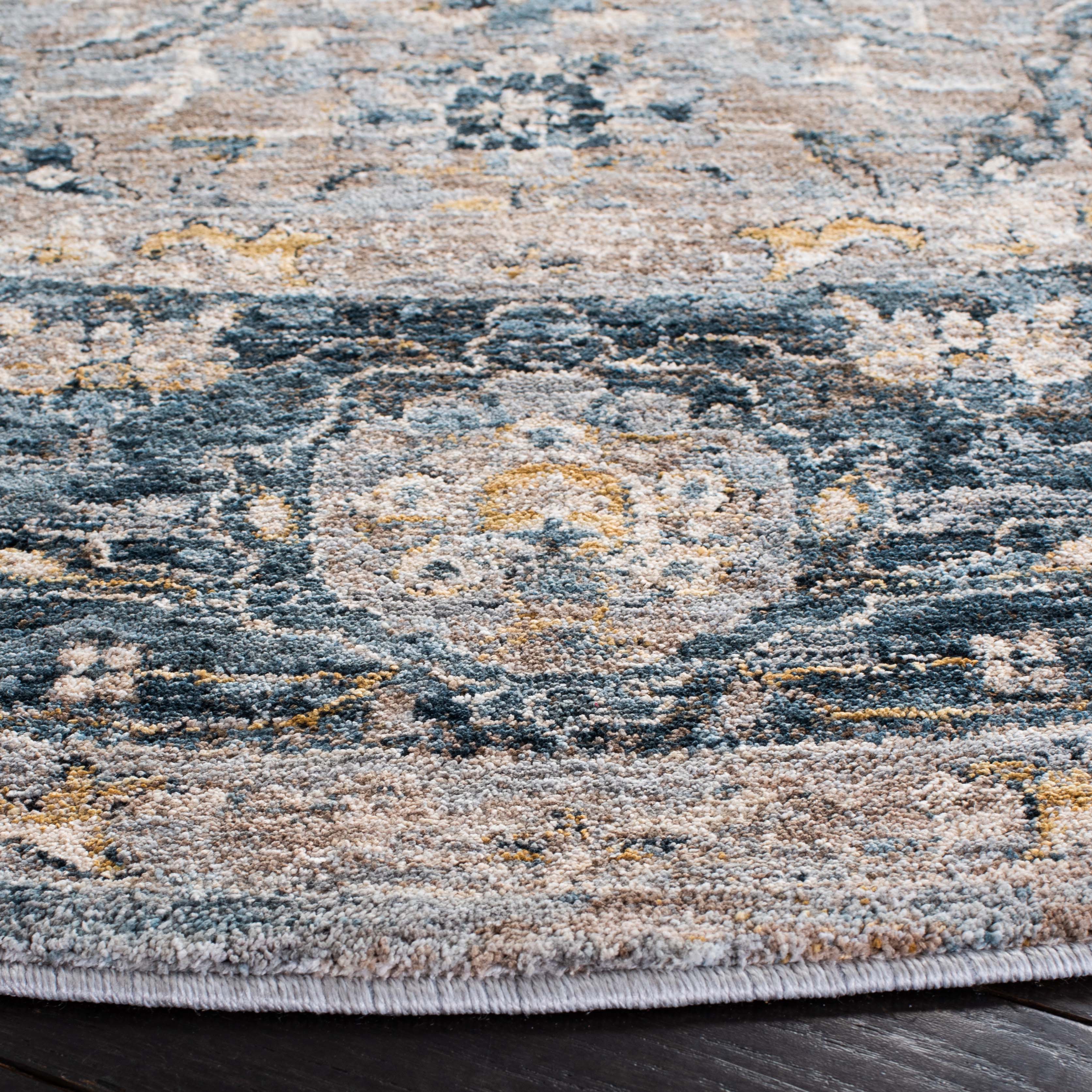 Safavieh Valencia 566 Rug, VAL566 - Light Grey / Blue