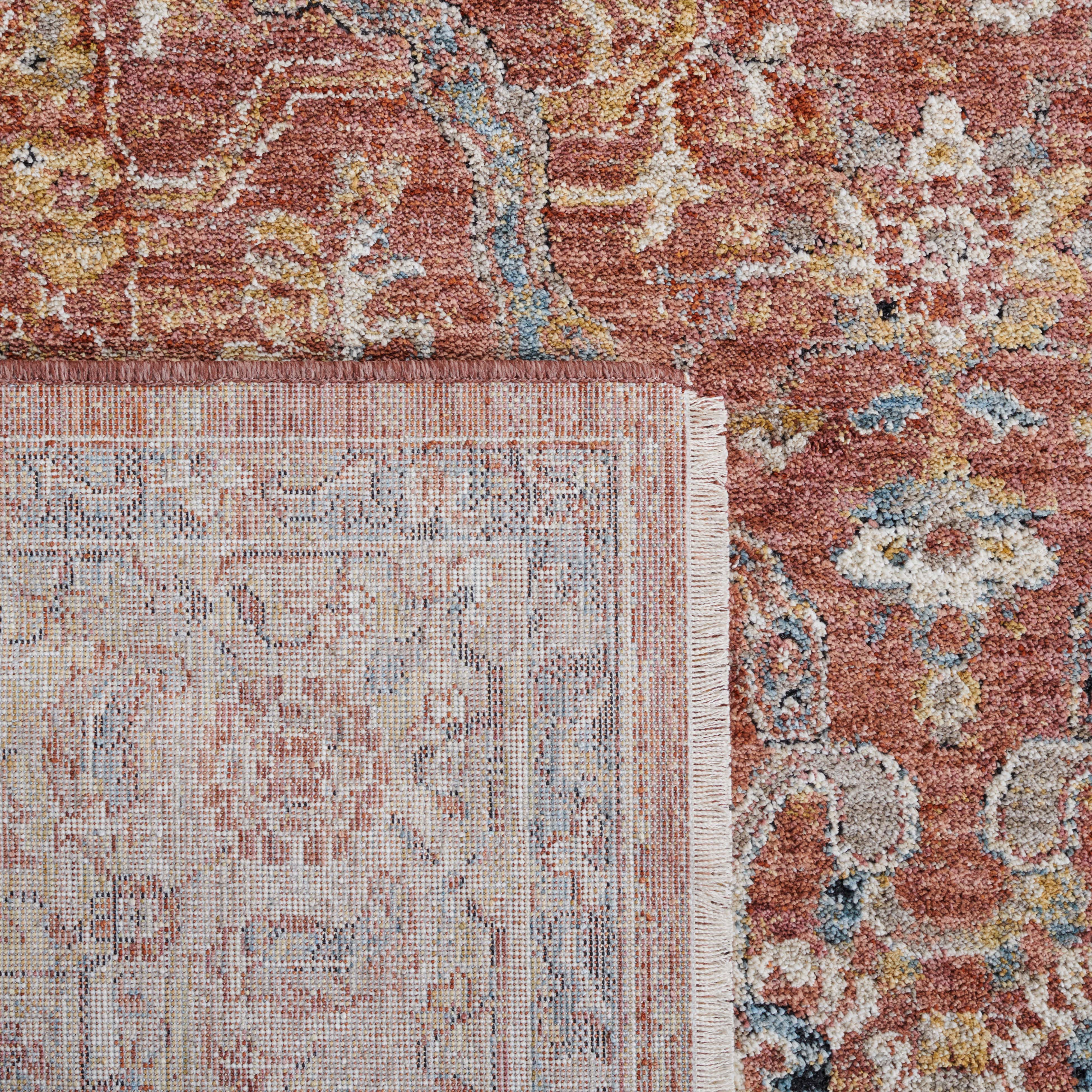 Safavieh Valencia 566 Rug, VAL566 - Rust / Beige