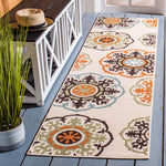 Safavieh Veranda 002 Rug, VER002 - Cream / Terracotta