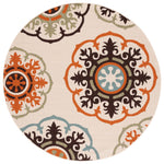 Safavieh Veranda 002 Rug, VER002 - Cream / Terracotta