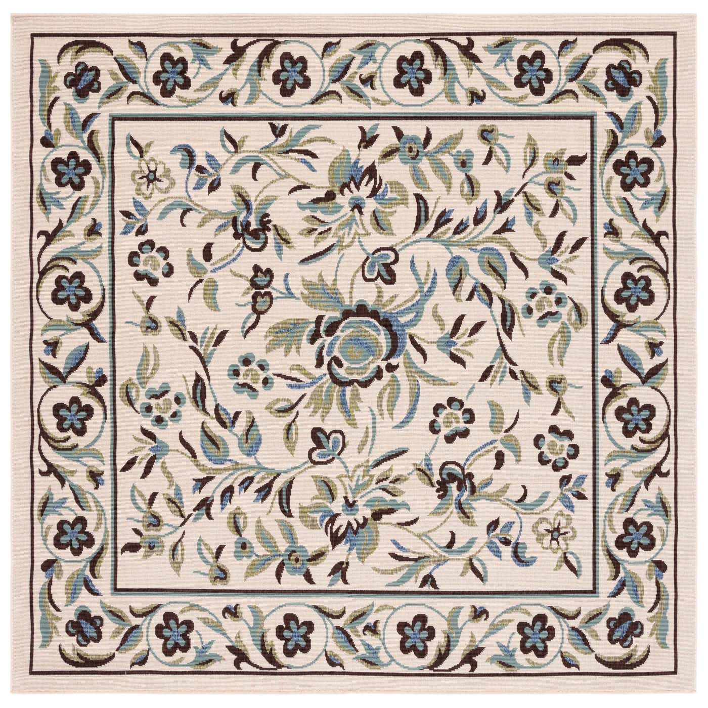 Safavieh Veranda 011 Rug, VER011 - Cream / Green