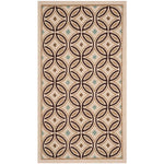 Safavieh Veranda 047 Rug, VER047 - Cream / Chocolate