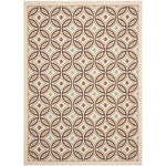 Safavieh Veranda 047 Rug, VER047 - Cream / Chocolate