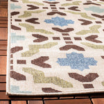 Safavieh Veranda 080 Rug, VER080 - Cream / Aqua